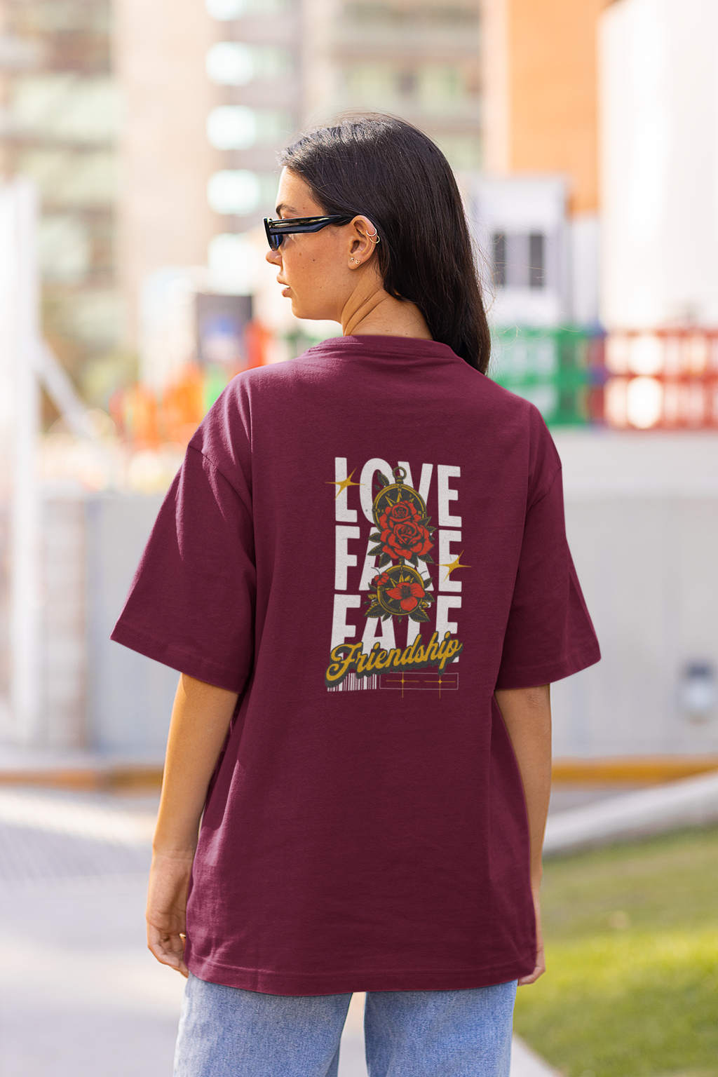 Friends Women Oversized