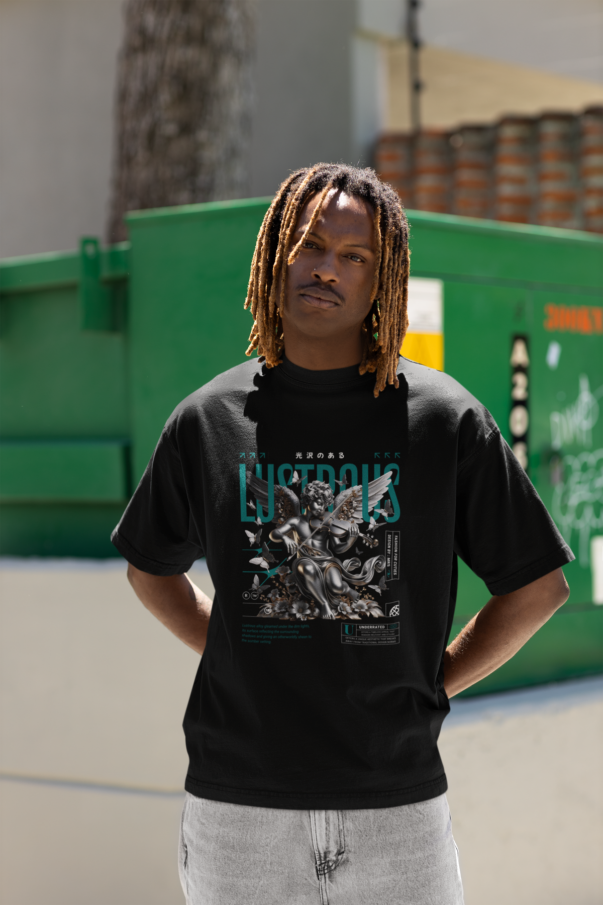 Lustrous Funky Oversized