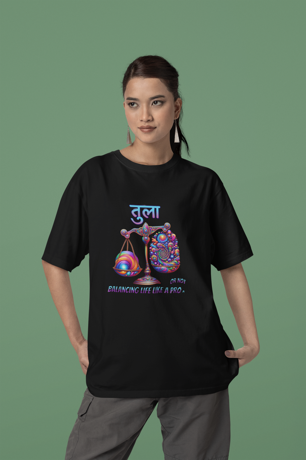 Zodiac Libra Women Oversized