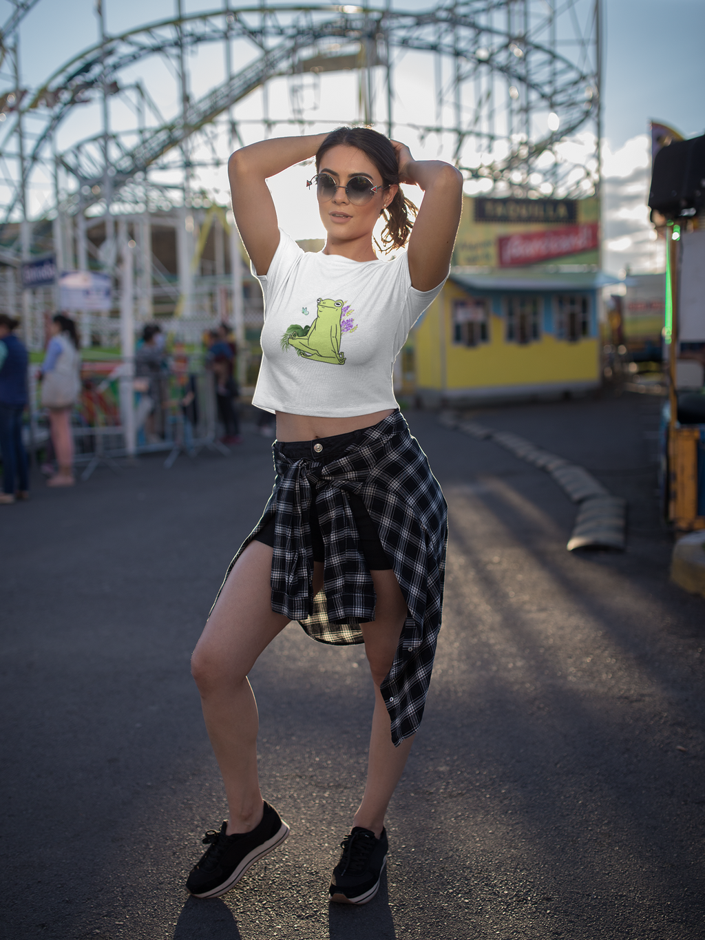 Meditation Baby Tee