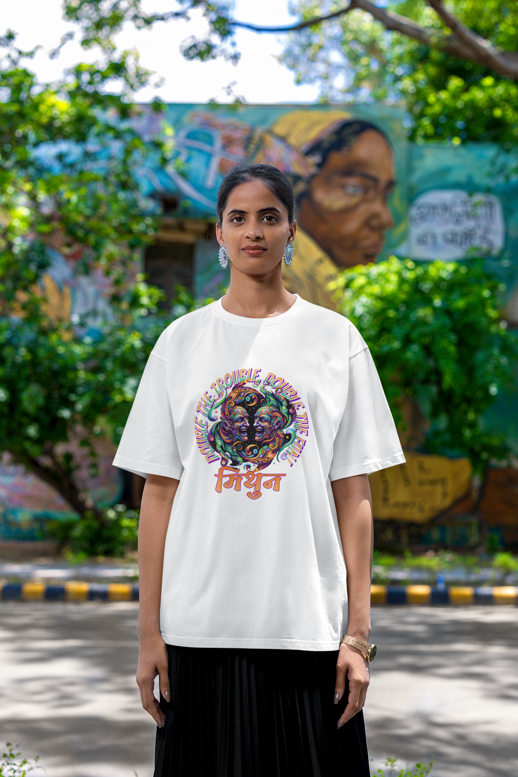 Zodiac Gemini Women Oversized